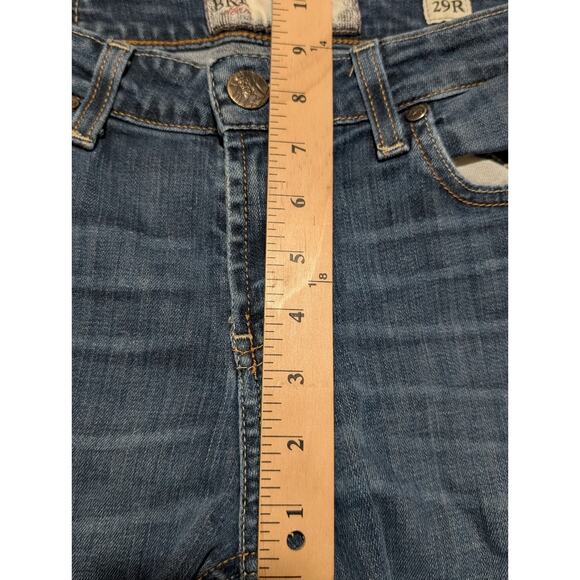 Vintage Beverly Hills Polo Club Jeans Mens 36x30 Blue Dark Wash Baggy Straight - Picture 4 of 7